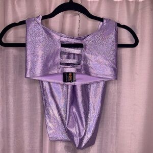 Firelight Fashions Iridescent Purple Rave Top